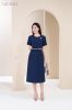 dam-lien-dang-a-nhe-co-tron-tay-coc-tuyt-xi-xanh-than - ảnh nhỏ  1