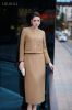 ao-vest-co-tron-kep-beo-dang-suong-ngan-da-tweed-mau-nau-dong - ảnh nhỏ 3