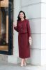 ao-vest-co-tron-kep-beo-dang-suong-ngan-da-tweed-mau-do-burgundy - ảnh nhỏ 3