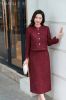 ao-vest-co-tron-kep-beo-dang-suong-ngan-da-tweed-mau-do-burgundy - ảnh nhỏ 4