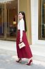 chan-vay-dap-li-thang-chiffon-dai-90cm-mau-do - ảnh nhỏ 6