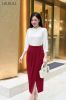 ao-so-mi-tay-lo-dinh-no-lua-co-kep-beo-mau-trang - ảnh nhỏ 5