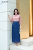 ao-so-mi-tay-lo-dinh-no-lua-co-kep-beo-mau-hong-do - ảnh nhỏ 4