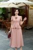 ao-so-mi-peplum-co-tron-nguc-cuon-hoa-tuyt-xi-hong-do - ảnh nhỏ  1