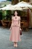 ao-so-mi-peplum-co-tron-nguc-cuon-hoa-tuyt-xi-hong-do - ảnh nhỏ 3