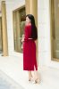 dam-tay-lo-dang-a-nhe-dai-116cm-tuyt-xi-co-gian-mau-do - ảnh nhỏ 6